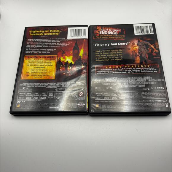 28 Days Later + 28 Weeks Later DVD Lot – Horror Zombie Movies Danny Boyle Set - Picture 2 of 8